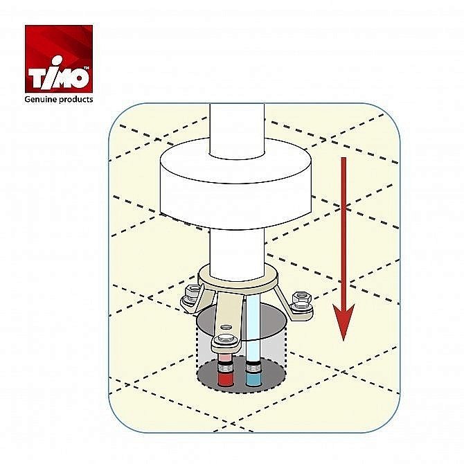 Смеситель для ванны Timo Saona 2300/03Y-CR черный матовый купить в интернет-магазине сантехники Sanbest