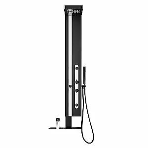 Душевая панель Black&White Gravity GR027 черная/белый купить в интернет-магазине сантехники Sanbest