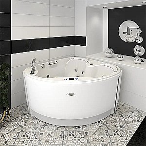 Минибассейн Радомир Корнелия Silver 1-30-0-0-0-164С 170х170 Серый мрамор купить в интернет-магазине Sanbest