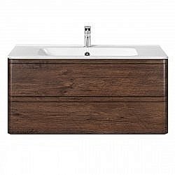 Тумба под раковину Vincea Vico 100 темное дерево купить в интернет-магазине сантехники Sanbest