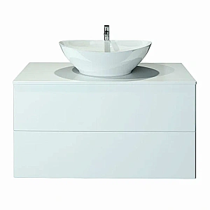 Тумба с раковиной Orange Otto Ot-100TuMDF 100 белая для ванной в интернет-магазине Sanbest