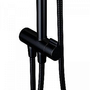 Душевая система Damixa Origin Bit 977700300 черная матовая купить в интернет-магазине сантехники Sanbest