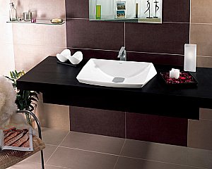 Раковина Toto Jewelhex 61 LW681B#W белая купить в интернет-магазине Sanbest