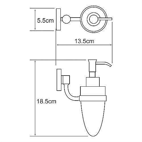 Диспенсер настенный WasserKRAFT Rhein K-6299 купить в интернет-магазине сантехники Sanbest