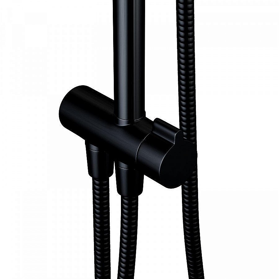 Душевая система Damixa Origin Bit 977700300 черная матовая купить в интернет-магазине сантехники Sanbest