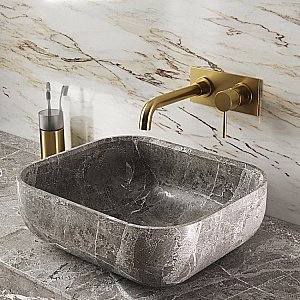 Смеситель для раковины PAINI Cox 78PJ208P золото матовое купить в интернет-магазине сантехники Sanbest