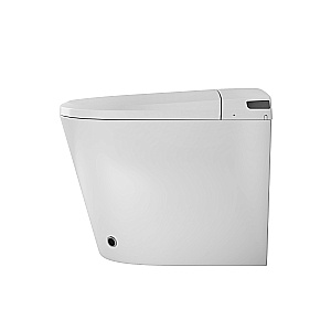 Унитаз приставной Grossman Smart GR-PR-5702 белый глянцевый, с крышкой микролифт купить в интернет-магазине Sanbest