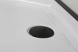 Душевая кабина с сенсором Niagara Premium NG-6901-01GD BLACK 90x90 купить в интернет-магазине Sanbest