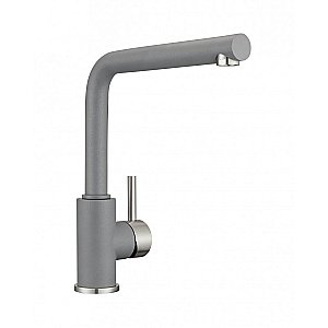 Смеситель для кухни Milacio Ultra MCU.555.GR серый металлик/хром купить в интернет-магазине сантехники Sanbest
