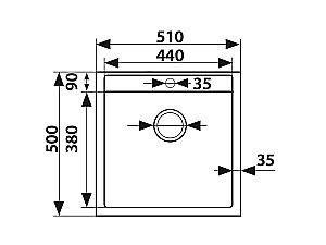 Мойка кухонная Kaiser KMM-5051 Beige бежевая купить в интернет-магазине сантехники Sanbest