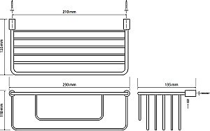 Мыльница Bemeta Cytro 146208152 хром купить в интернет-магазине сантехники Sanbest