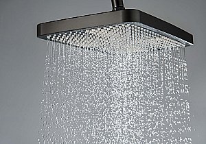 Душевая система Aquatek Поларис AQ3040BGM черная/хром шлифованный купить в интернет-магазине сантехники Sanbest