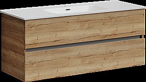 Тумба с раковиной Sancos Urban UR120-1EG дуб галифакс для ванной в интернет-магазине Sanbest