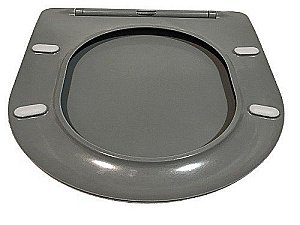 Унитаз подвесной CeramaLux B2330-3MH светло-серый матовый, безободковый, с крышкой микролифт купить в интернет-магазине Sanbest