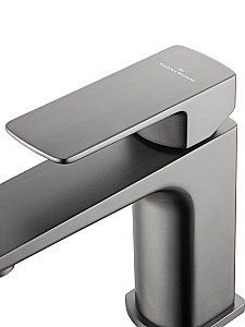 Смеситель для раковины WONZON & WOGHAND EDGE, Темный графит (WW-88139003-BGM) купить в интернет-магазине сантехники Sanbest