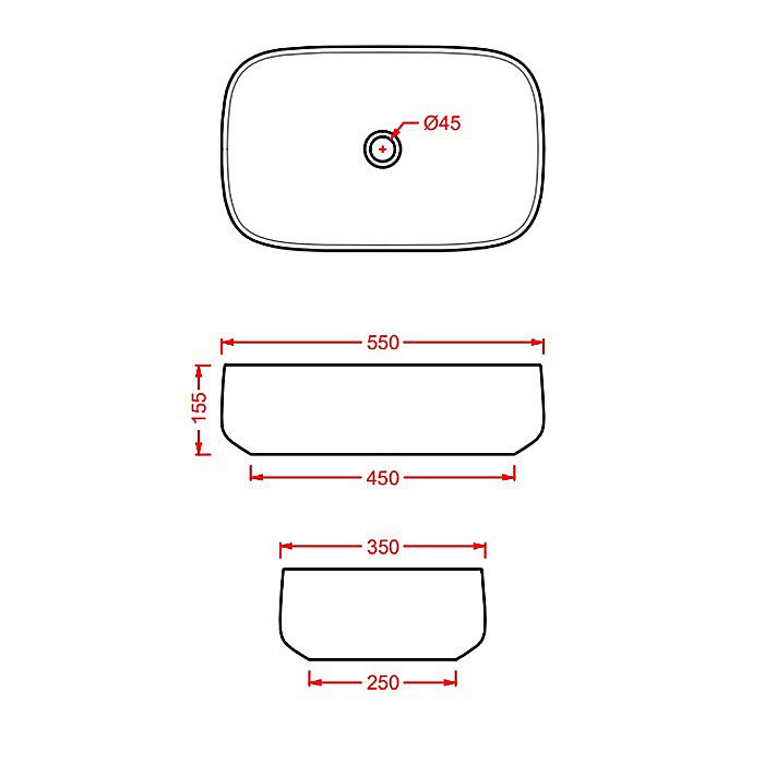 Раковина накладная Artceram Cognac 55 COL008 50 00 green issogne купить в интернет-магазине Sanbest