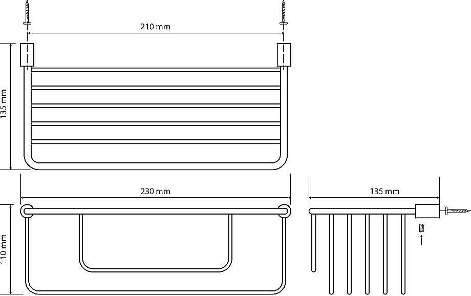 Мыльница Bemeta Cytro 146208152 хром купить в интернет-магазине сантехники Sanbest