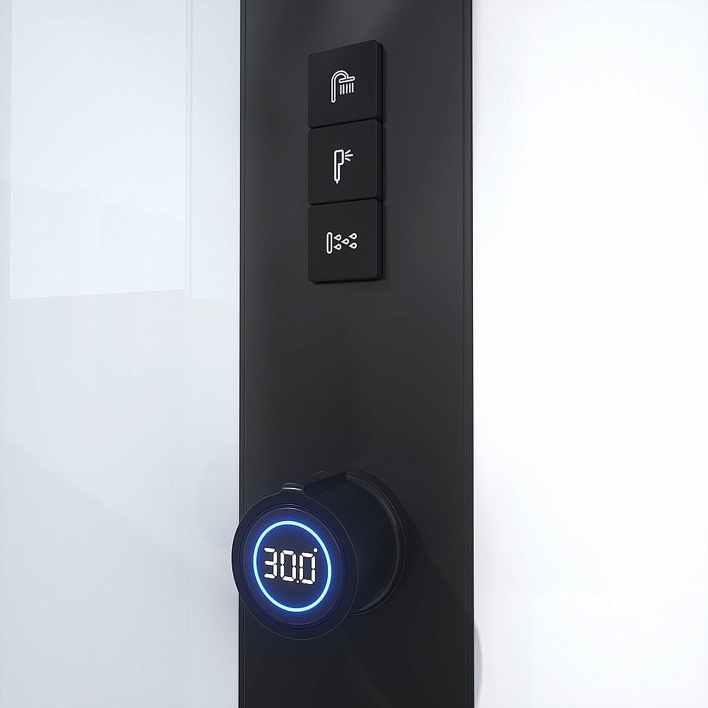 Душевая кабина Black&White Galaxy G8037 80х110 купить в интернет-магазине Sanbest