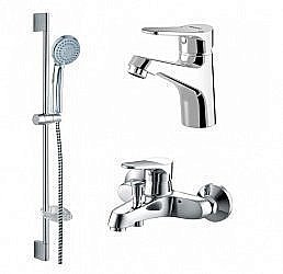 Душевой набор 3 В 1 Bravat ECO F00313C купить в интернет-магазине сантехники Sanbest