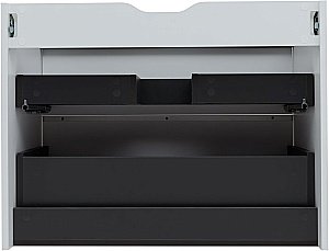 Тумба с раковиной Aquanet Вита 330475 80 белый матовый для ванной в интернет-магазине Sanbest