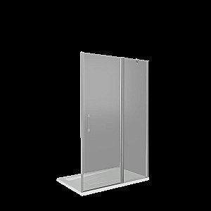 Душевая дверь Good Door MOKKA WTW-120-C-WE стекло прозрачное/профиль белый купить в интернет-магазине Sanbest