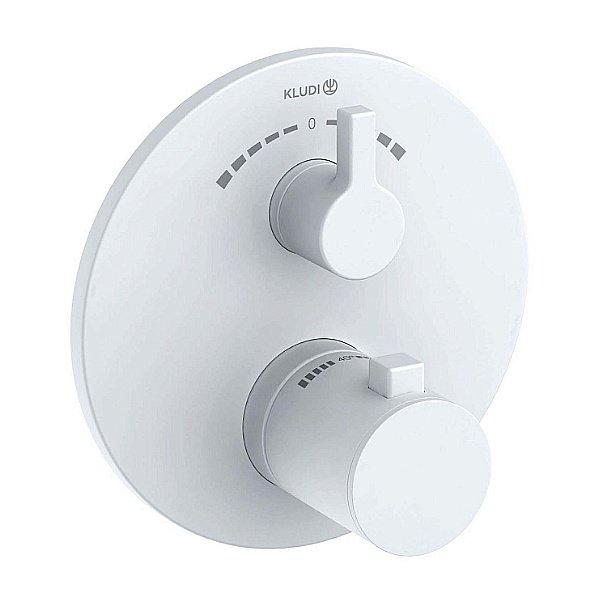 Смеситель для душа Kludi Nova Fonte Puristic 208105315 белый матовый купить в интернет-магазине сантехники Sanbest
