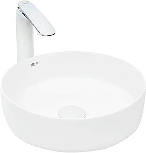 Накладная раковина WeltWasser WW ELBACH 3134 35,5 белая купить в интернет-магазине Sanbest