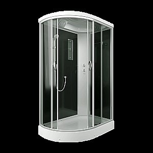 Душевая кабина Alex Baitler 120х80 ER3512 стекло тонированное/профиль хром купить в интернет-магазине Sanbest