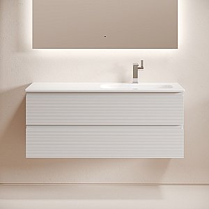 Тумба с раковиной Sancos Folk FL120W 120 Bianco для ванной в интернет-магазине Sanbest
