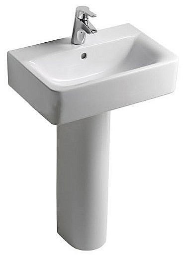 Раковина на пьедестале Ideal Standard Connect 55 E784401 белая купить в интернет-магазине Sanbest