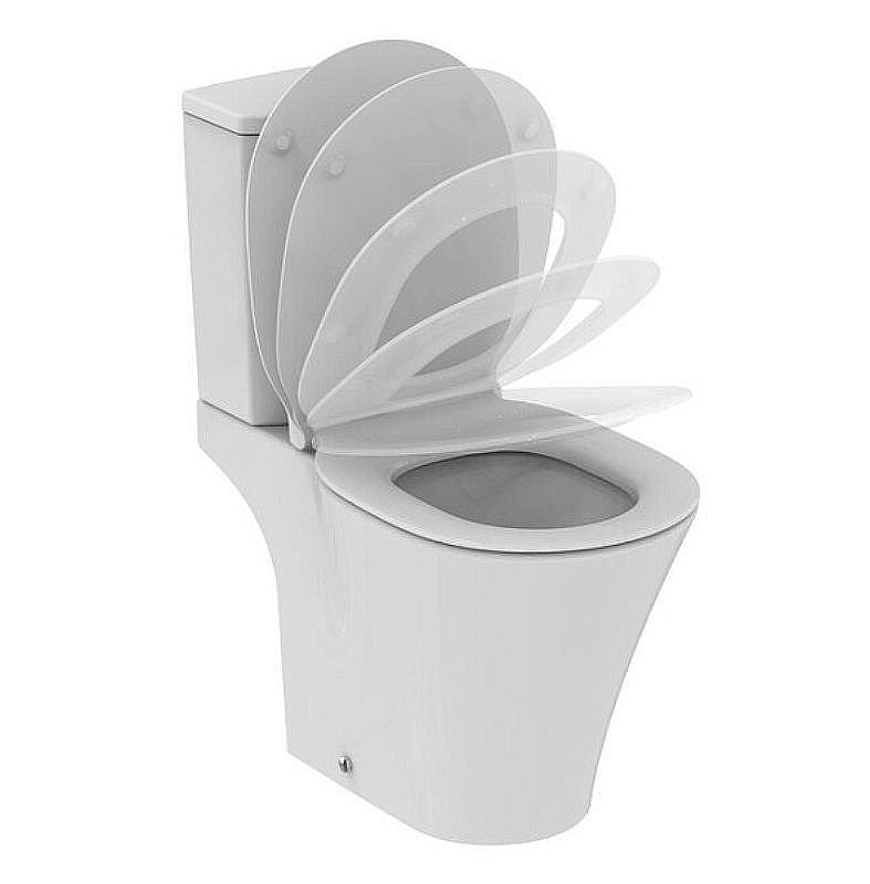 Унитаз напольный Ideal Standard Connect Air E009701 с бачком E073401 белый, безободковый купить в интернет-магазине Sanbest