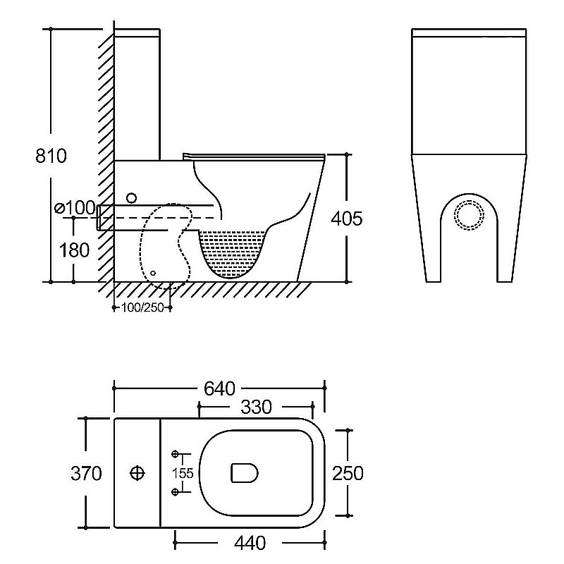 Инсталляция для унитаза Azario AZ-8010-1000 купить в интернет-магазине сантехники Sanbest