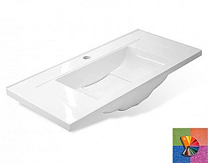 Раковина Эстет Элин 80 любой цвет под заказ с блёстками купить в интернет-магазине Sanbest