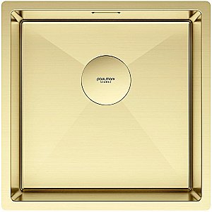 Кухонная мойка Paulmark Next 44 PM214444-LG светлое золото купить в интернет-магазине сантехники Sanbest