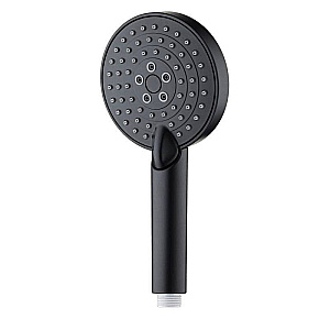 Душевая лейка Orange O-Shower S02HSB черная матовая купить в интернет-магазине сантехники Sanbest