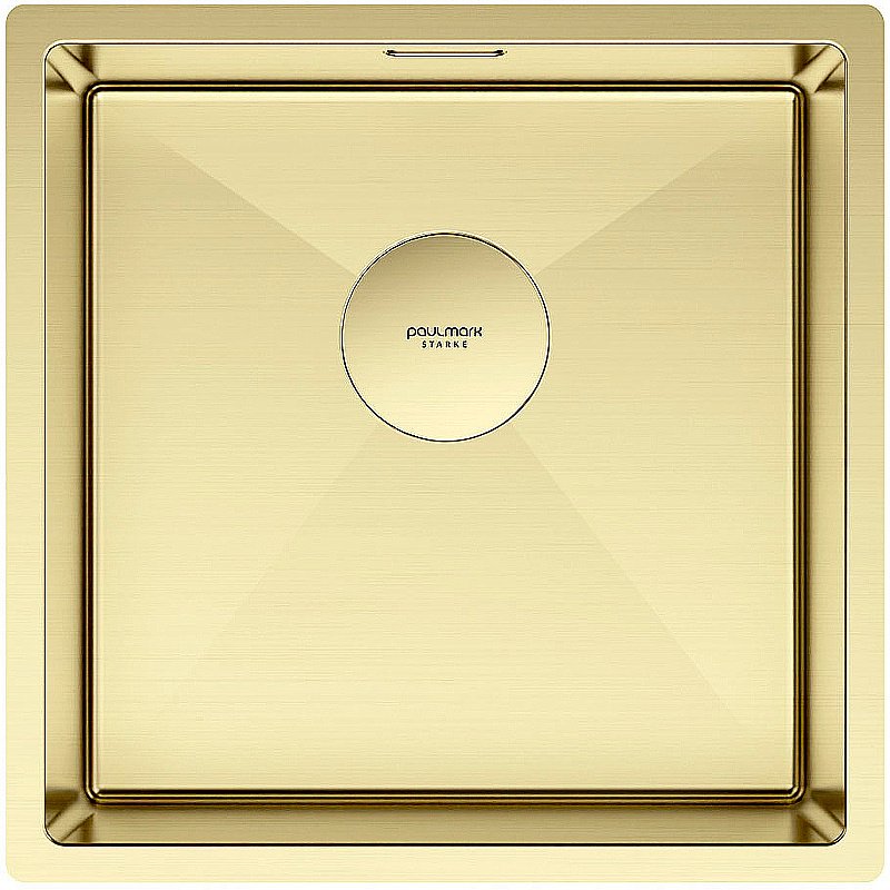 Кухонная мойка Paulmark Next 44 PM214444-LG светлое золото купить в интернет-магазине сантехники Sanbest
