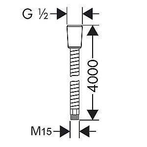 Душевой шланг Lemark 400 LE8066S купить в интернет-магазине сантехники Sanbest