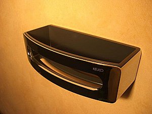 Полка KEUCO ELEGANCE 11658010001 24 хром/антрацит купить в интернет-магазине сантехники Sanbest