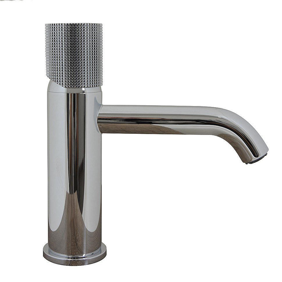 Смеситель для раковины PAINI Cox grip 7GCR205O хром купить в интернет-магазине сантехники Sanbest