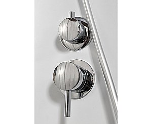 Душевая кабина DTO L520LGM+EL 120x80 с гидромассажем и электрикой купить в интернет-магазине Sanbest