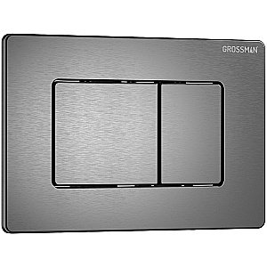 Кнопка для инсталляций Grossman Classic 700.K31.04.42M.42MRUS графит сатиновый купить в интернет-магазине сантехники Sanbest