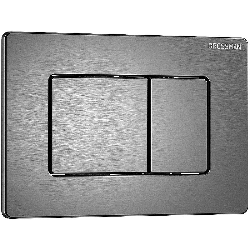 Кнопка для инсталляций Grossman Classic 700.K31.04.42M.42MRUS графит сатиновый купить в интернет-магазине сантехники Sanbest