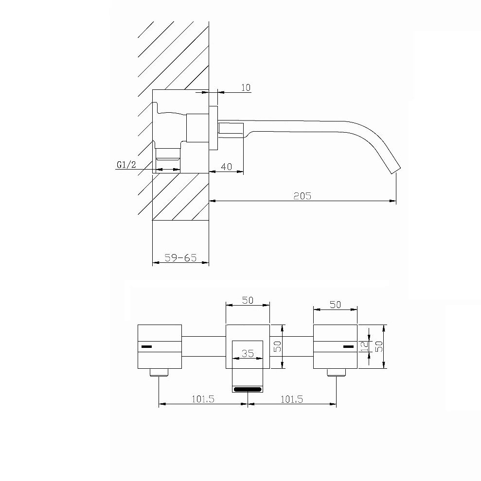 Смеситель для раковины ABBER Wasserfall AF8612SP сатин купить в интернет-магазине сантехники Sanbest