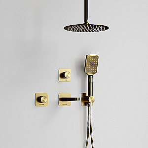 Душевая система WasserKraft A8251.307.353.259.285.194.201.308 золото матовое купить в интернет-магазине сантехники Sanbest