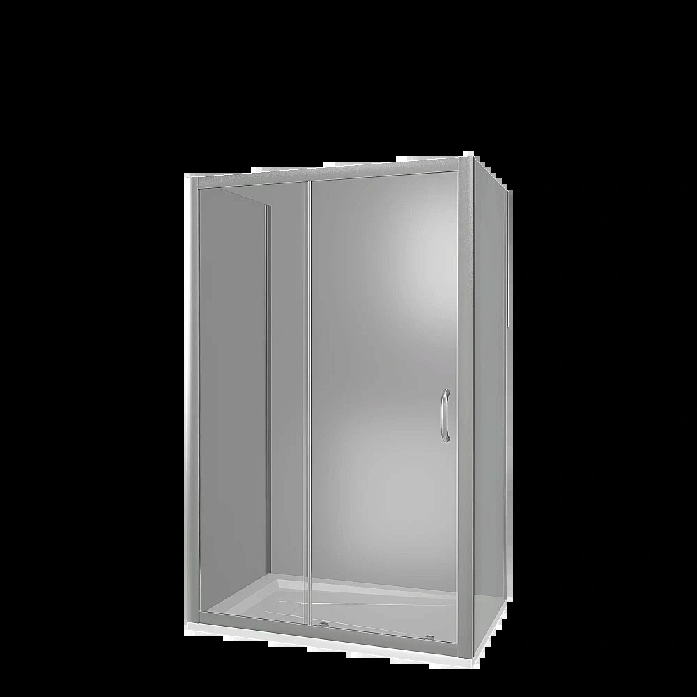 Душевой уголок Good Door Infinity WTW+SP+SP 110х90 стекло прозрачное/профиль хром купить в интернет-магазине Sanbest