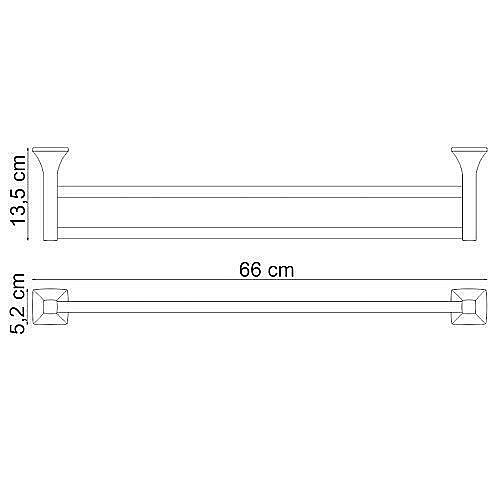 Полотенцедержатель WasserKRAFT Wern K-2540 купить в интернет-магазине сантехники Sanbest