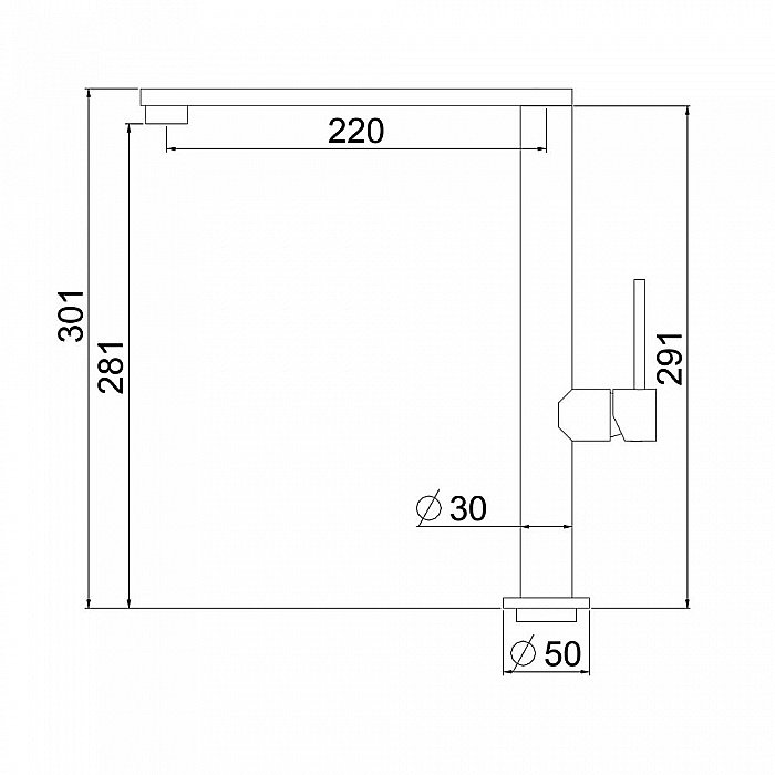 Смеситель для кухни Orange Steel M99-000ni никель купить в интернет-магазине сантехники Sanbest