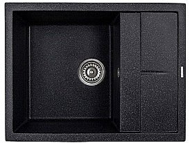 Мойка кухонная Kaiser KMM-5065 BW черная купить в интернет-магазине сантехники Sanbest