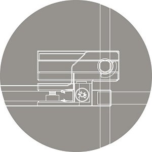 Душевая дверь Cezares Slider B-1-90/100 черный прозрачный купить в интернет-магазине Sanbest