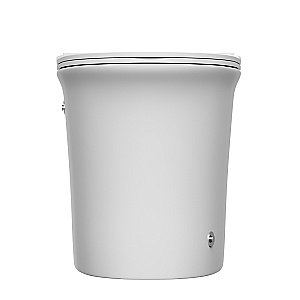 Унитаз приставной Abber Bequem AC1125P белый, с крышкой микролифт купить в интернет-магазине Sanbest